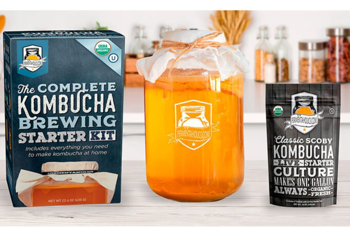 Φτιάχνω τσάι Κομπούτσα – Κομπούχα χρησιμοποιώντας καλλιέργειες εκκίνησης πρωτοσέλιδο - Φτιάχνω τσάι Κομπούτσα – Κομπούχα χρησιμοποιώντας καλλιέργειες εκκίνησης